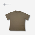 PLAYERA OVERSIZED TAUPÉ