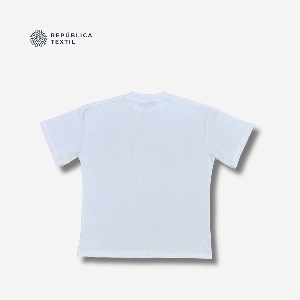 PLAYERA OVERSIZED BLANCO